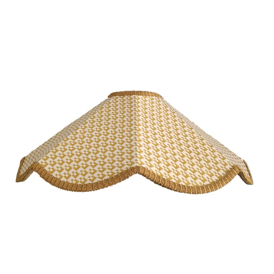 Parasol Lampshade in Metro Sunrise - Vero Fabrics x Beauvamp