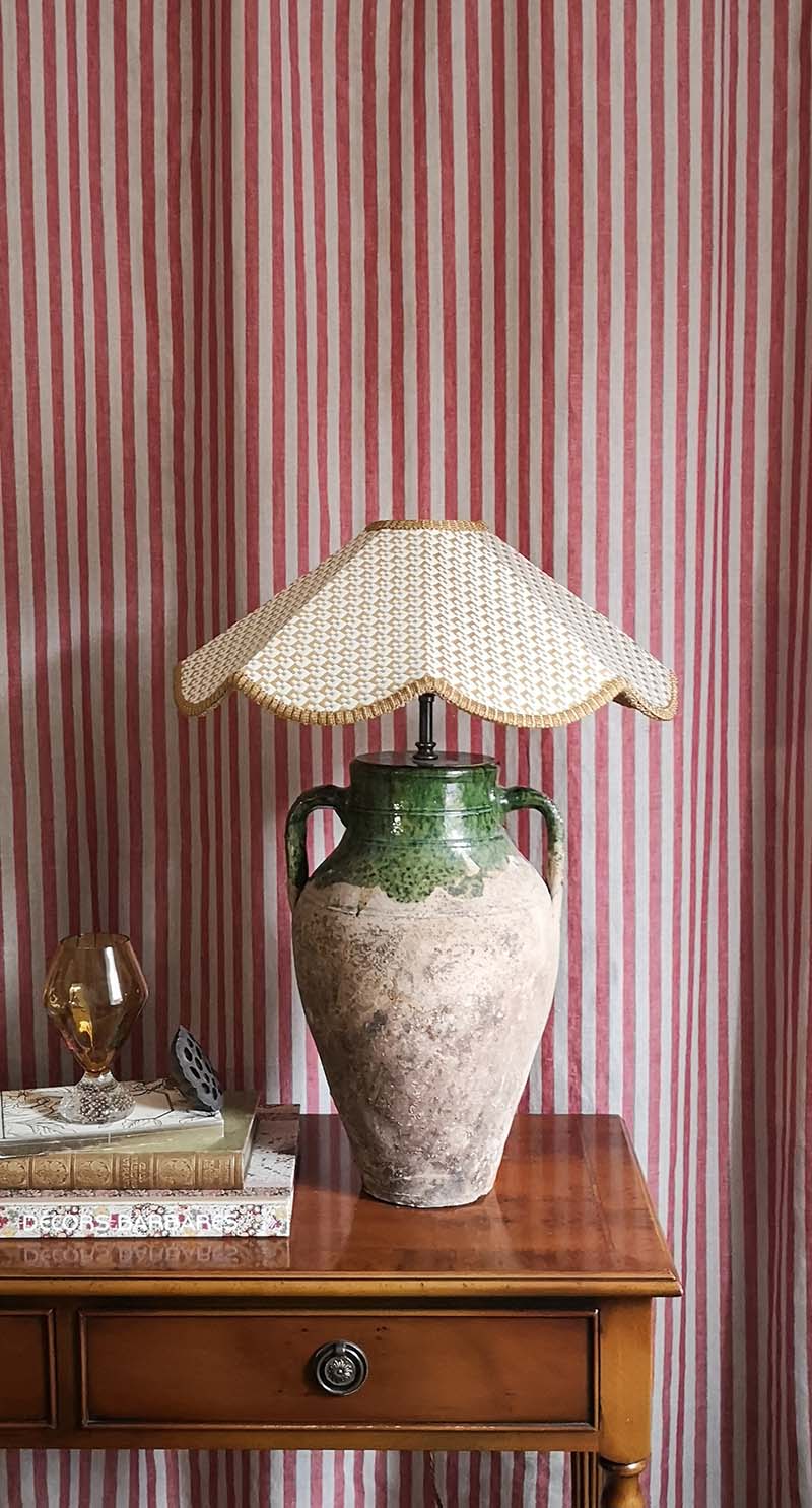 Parasol Lampshade in Metro Sunrise - Vero Fabrics x Beauvamp