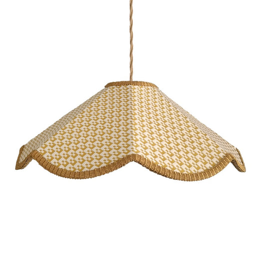 Parasol Lampshade in Metro Sunrise - Vero Fabrics x Beauvamp